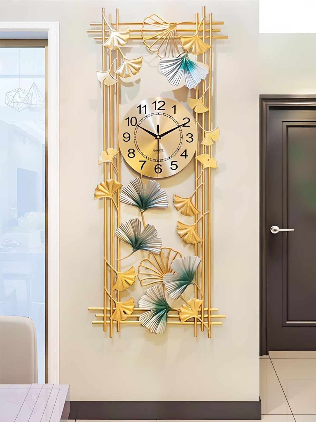 Abstract shaped wall clock