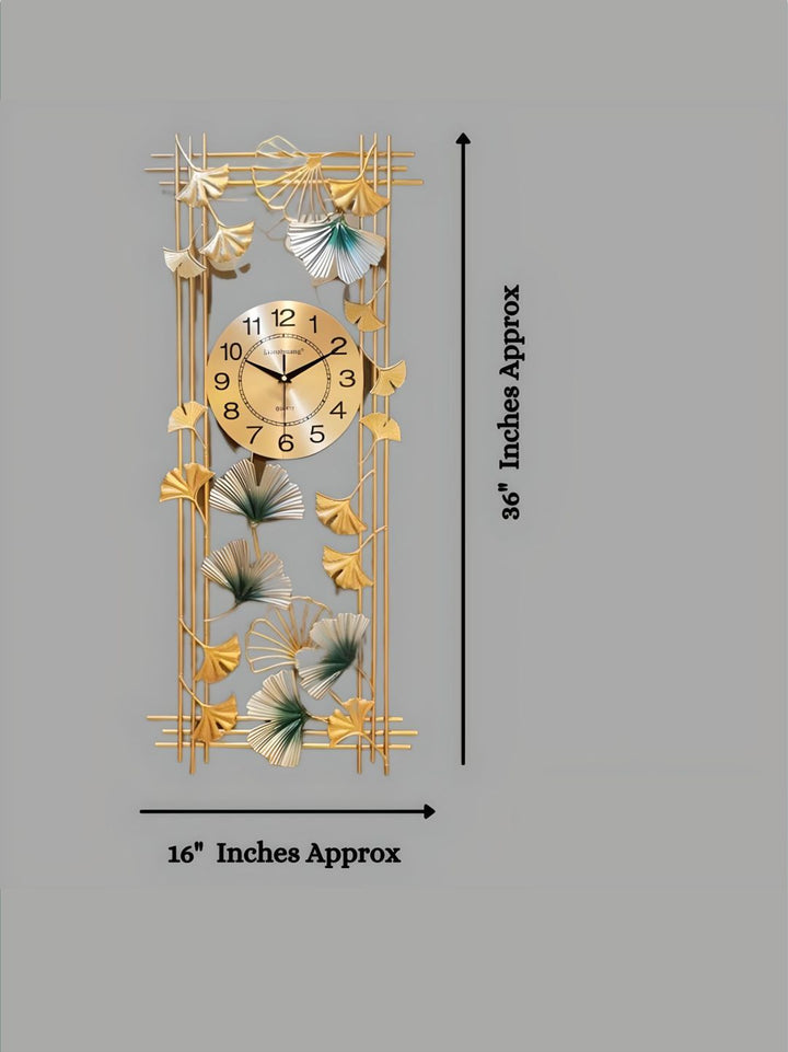 Abstract shaped wall clock