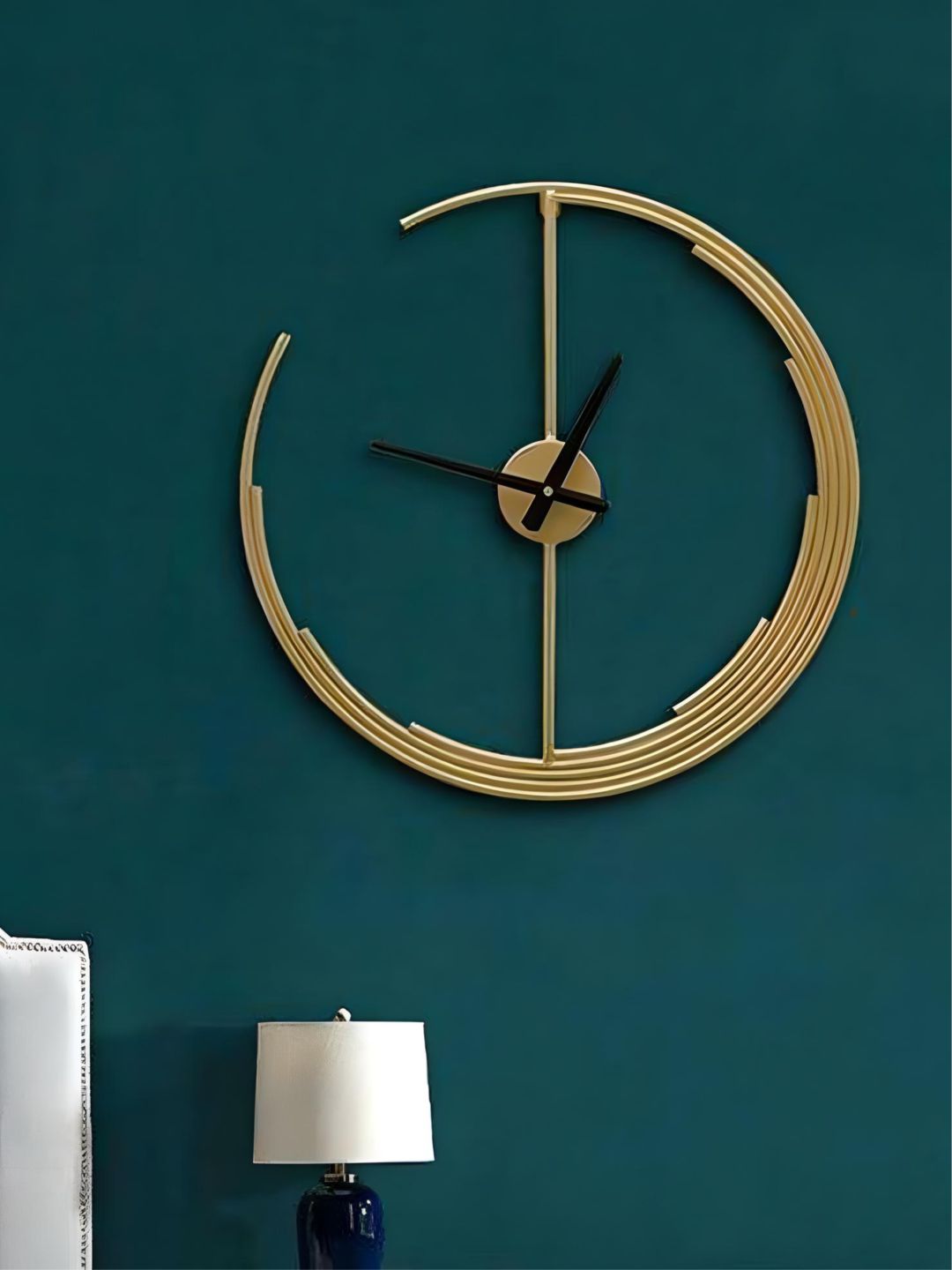 Abstract shaped wall clock
