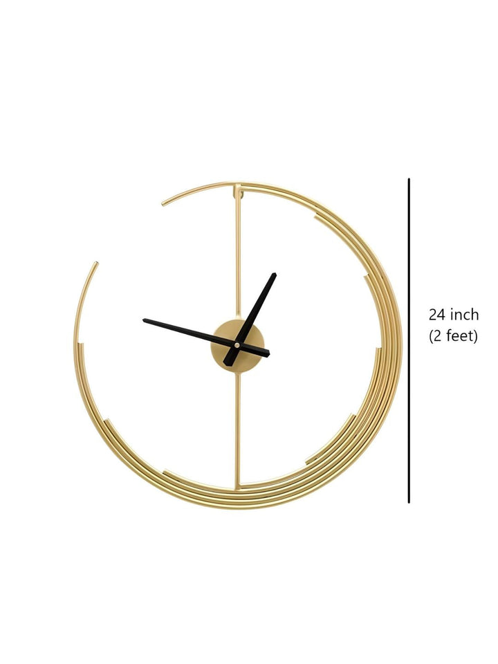 Abstract shaped wall clock