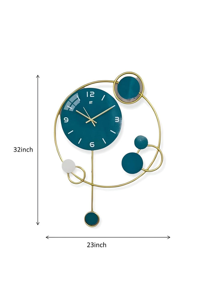 Abstract shaped wall clock