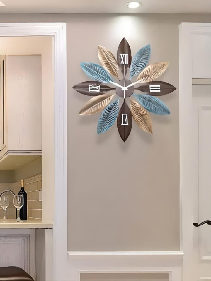 Abstract shaped wall clock
