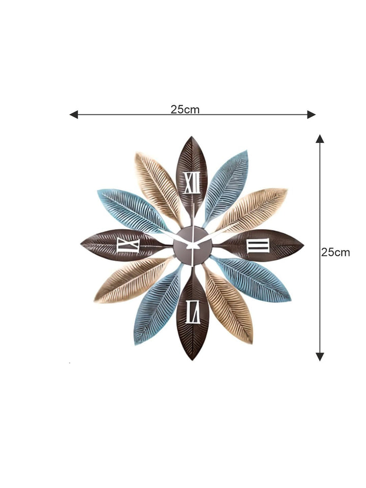 Abstract shaped wall clock