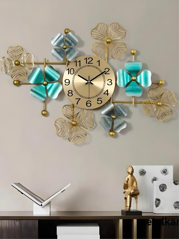 Abstract shaped wall clock