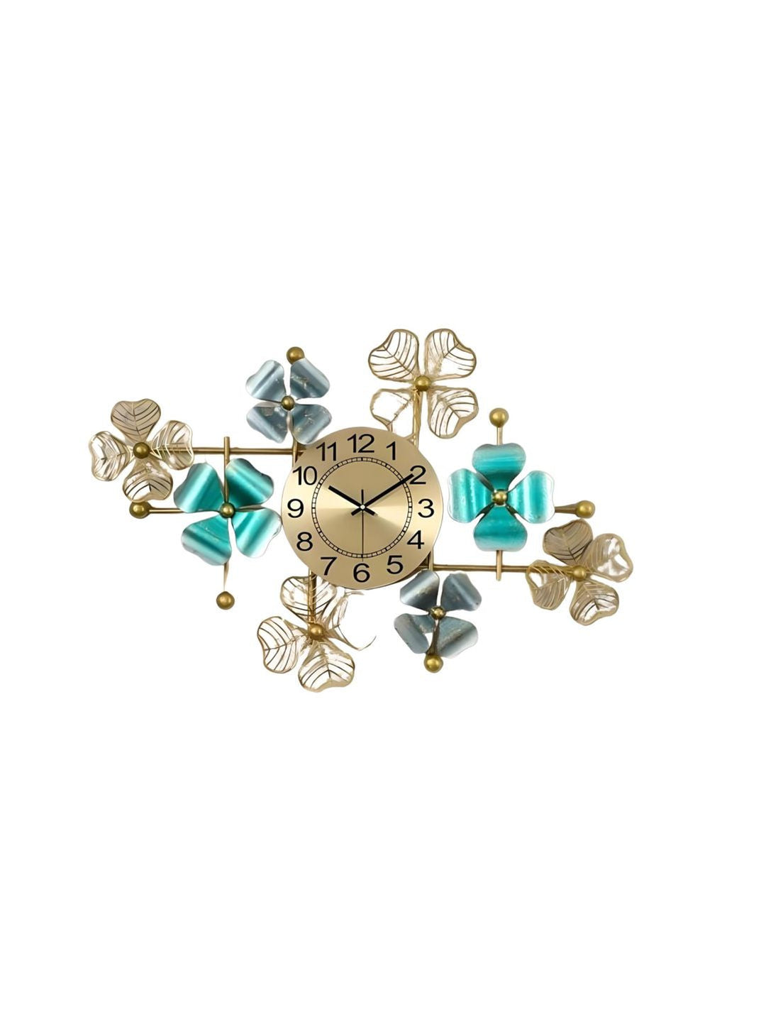 Abstract shaped wall clock