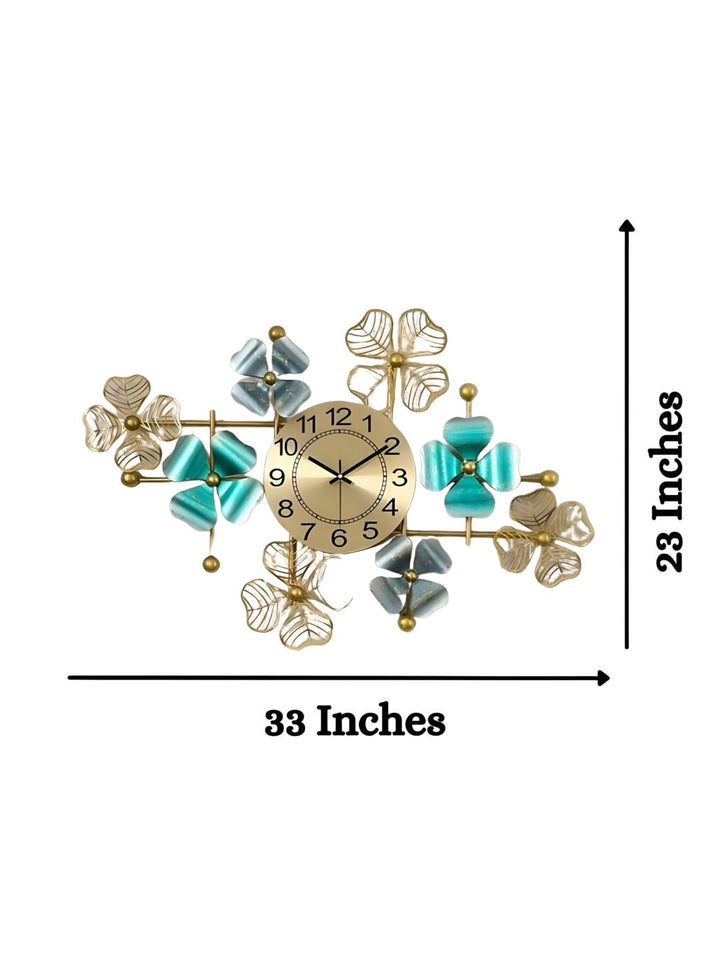 Abstract shaped wall clock