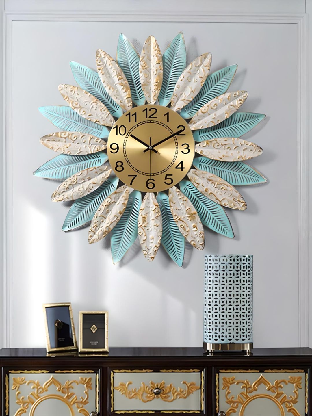 Abstract shaped wall clock