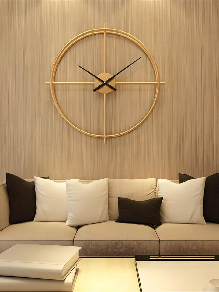 Abstract shaped wall clock