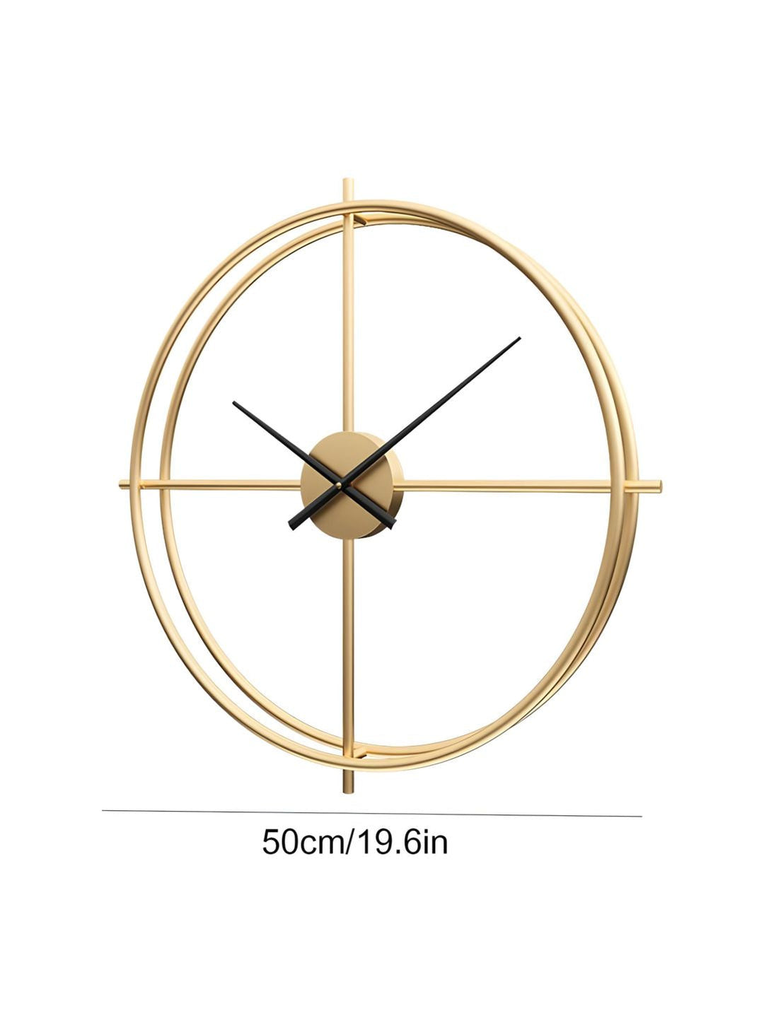 Abstract shaped wall clock