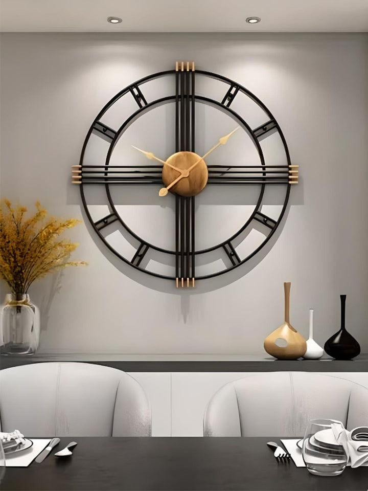 Abstract shaped wall clock