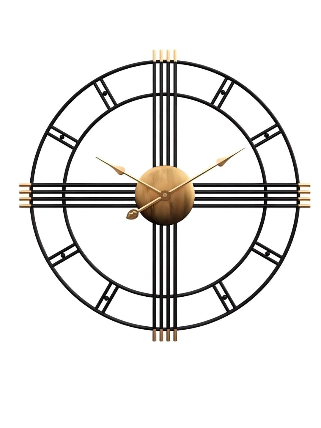 Abstract shaped wall clock