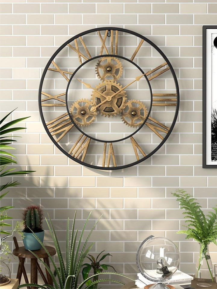 Abstract shaped wall clock
