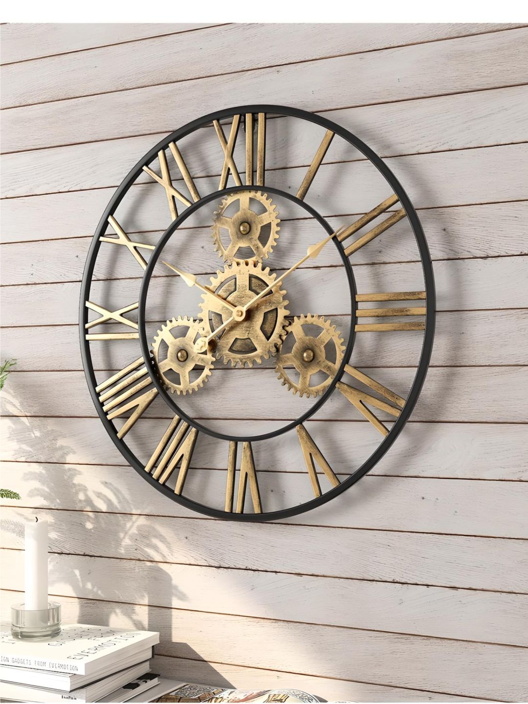 Abstract shaped wall clock