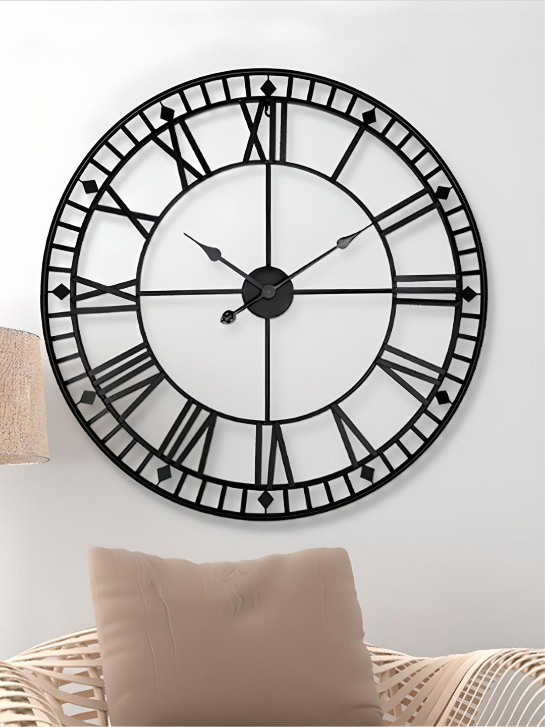 Abstract shaped wall clock