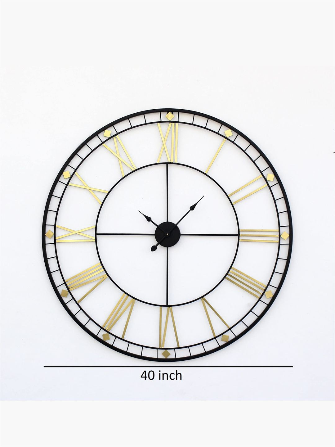 Abstract shaped wall clock