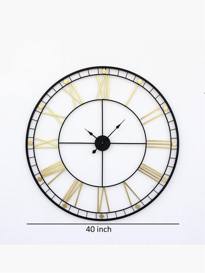 Abstract shaped wall clock