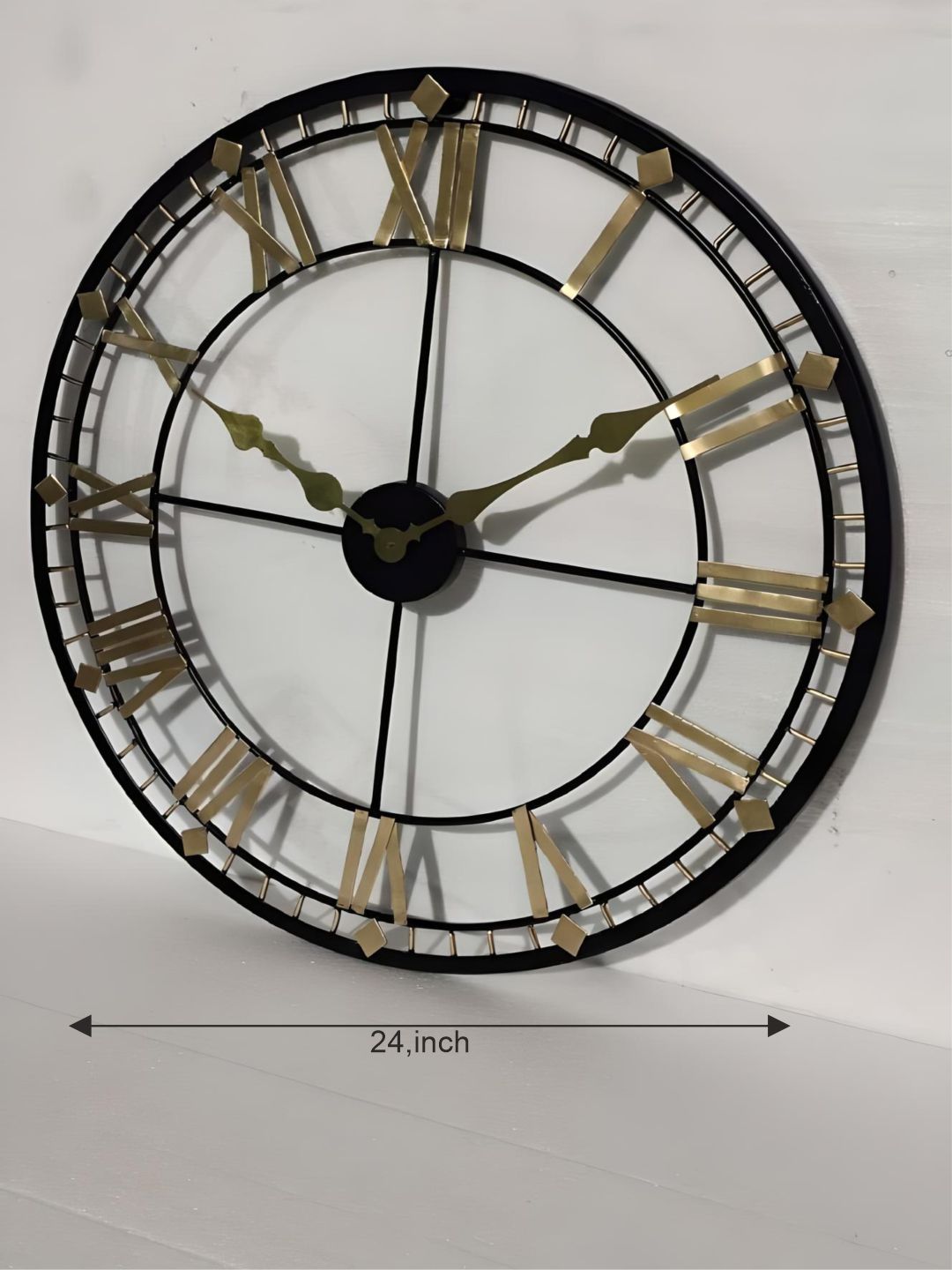 Abstract shaped wall clock