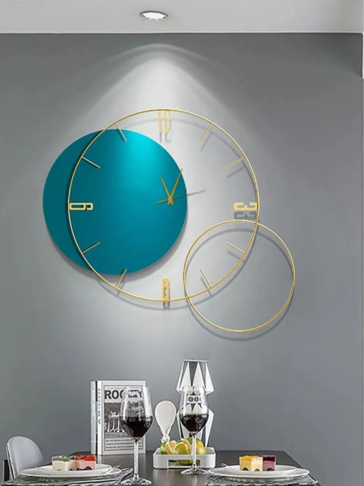 Abstract shaped wall clock