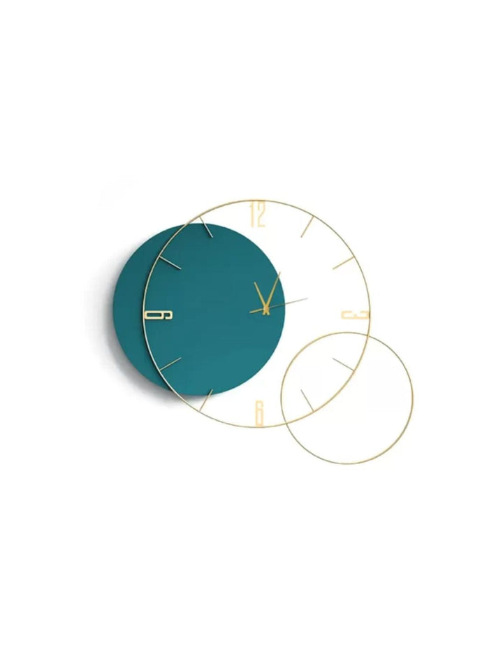 Abstract shaped wall clock