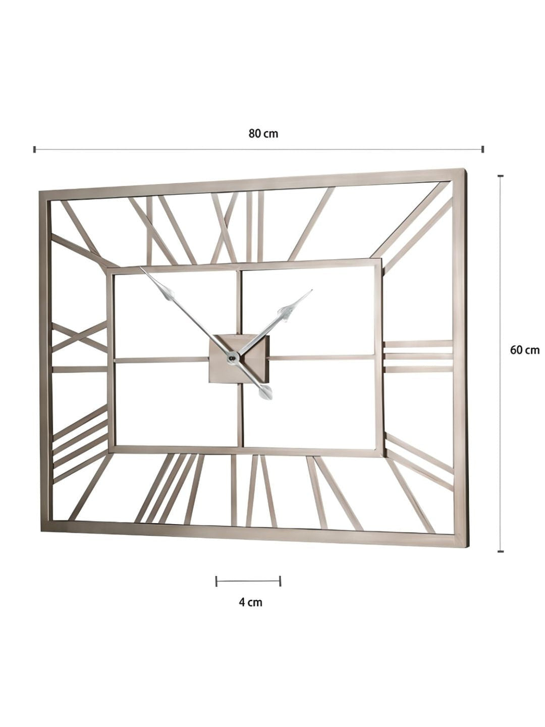 Abstract shaped wall clock