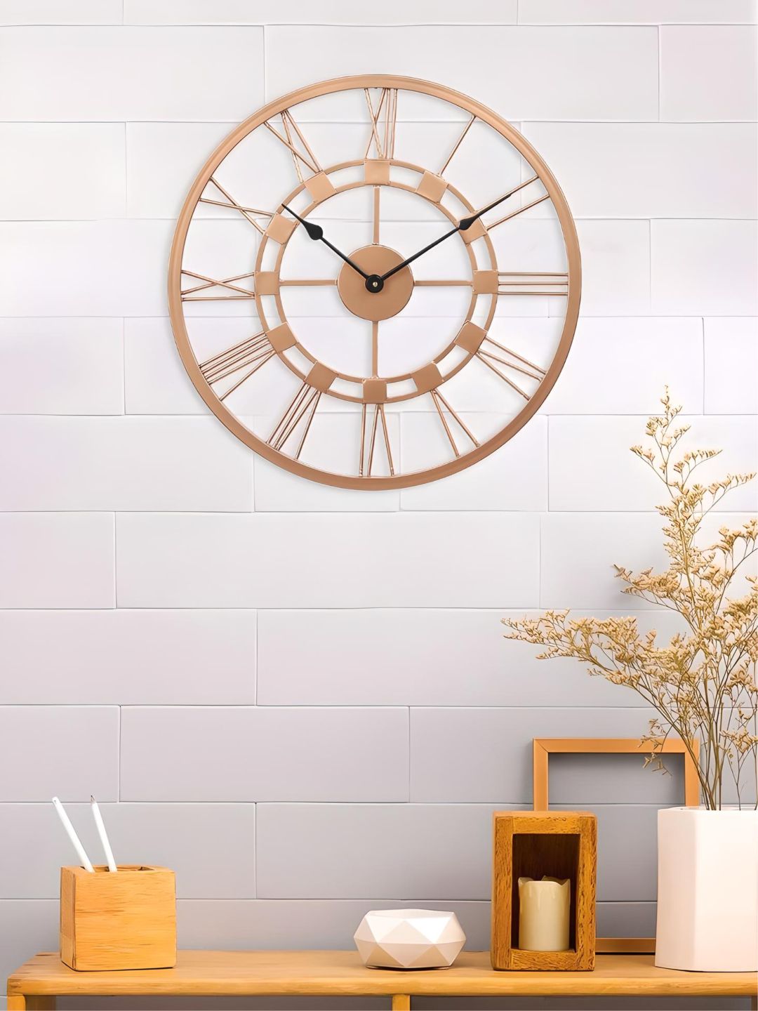 Abstract shaped wall clock