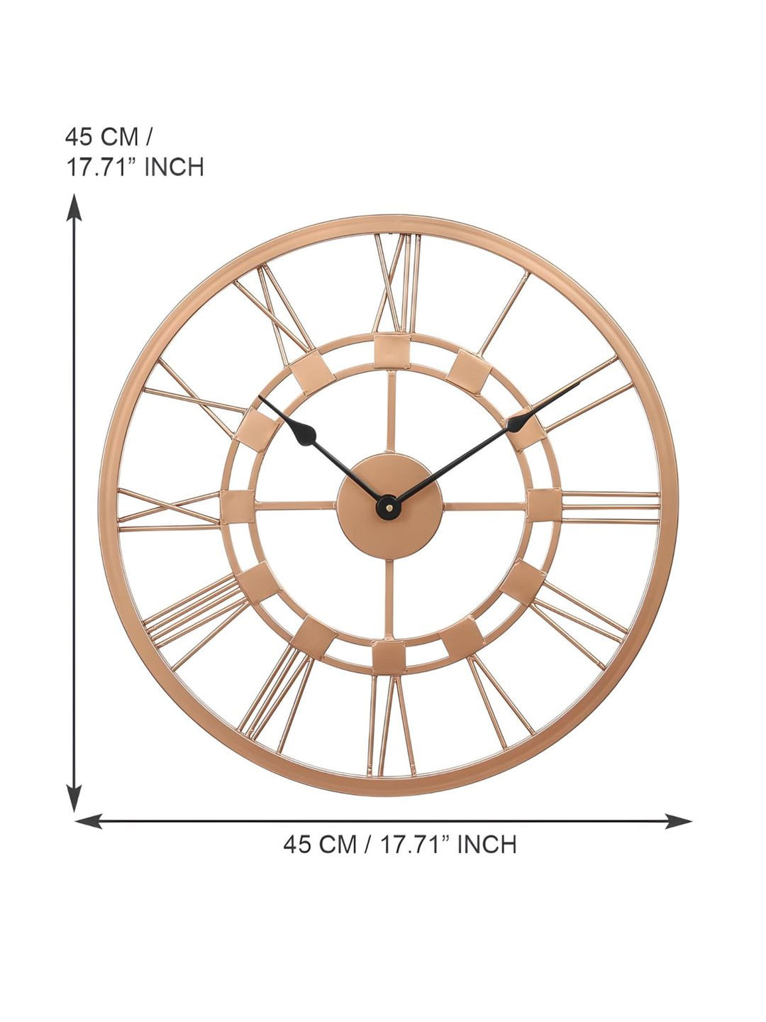 Abstract shaped wall clock