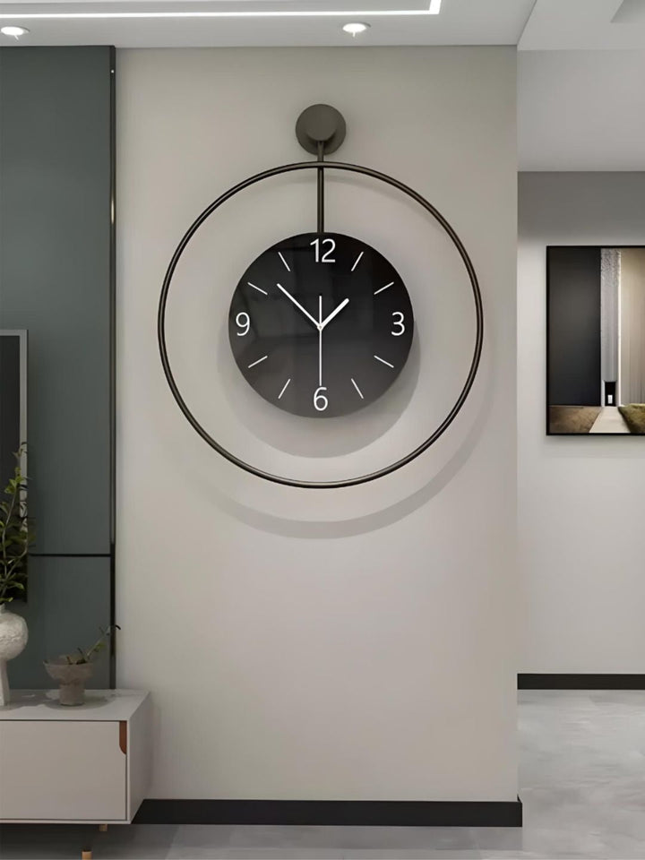 Abstract shaped wall clock