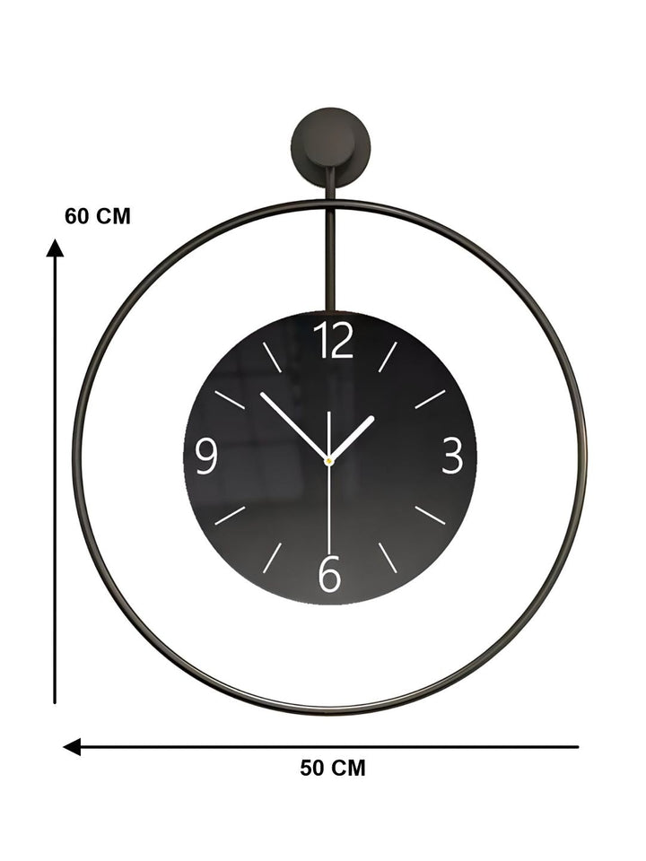 Abstract shaped wall clock