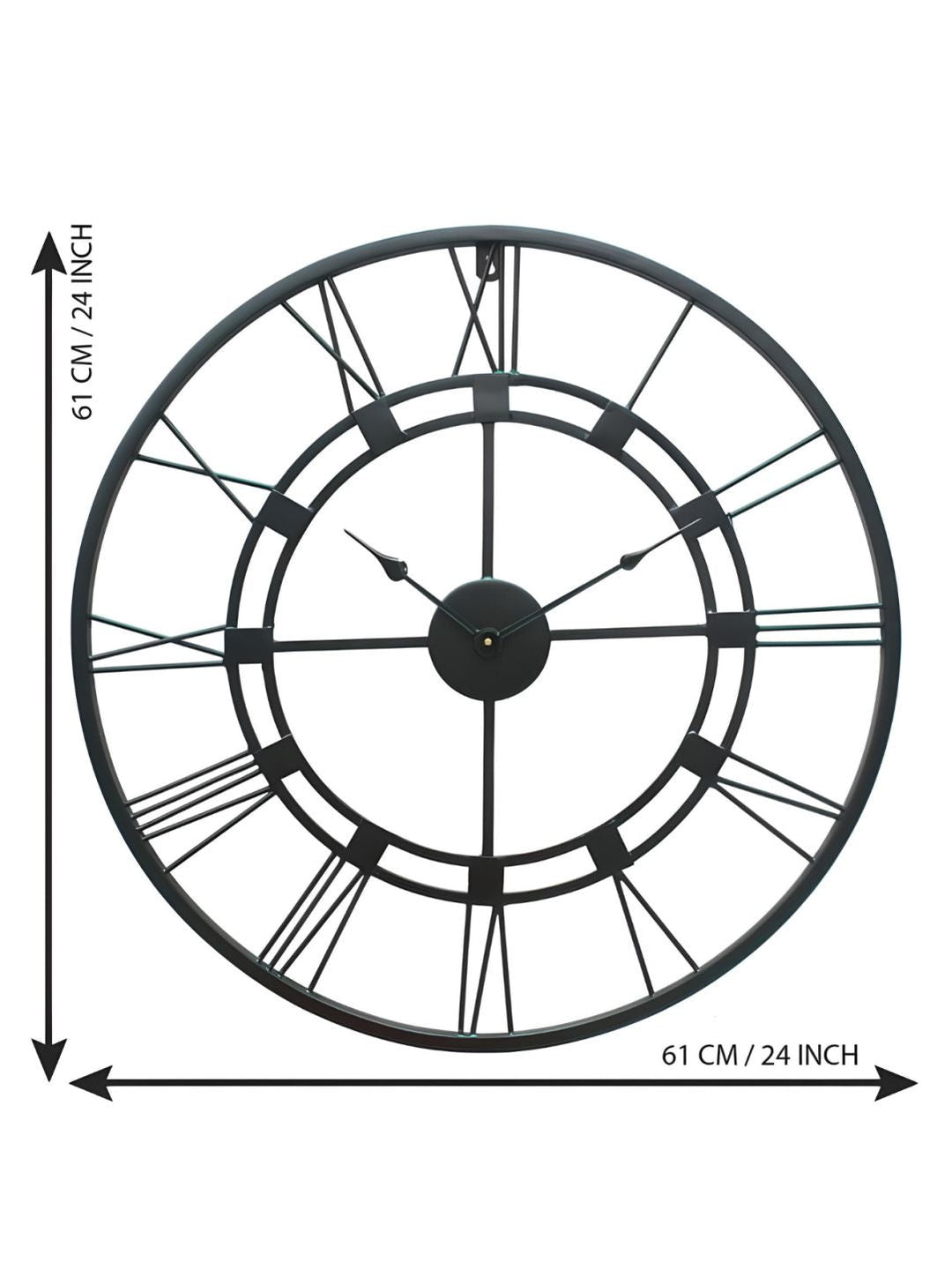 Abstract shaped wall clock