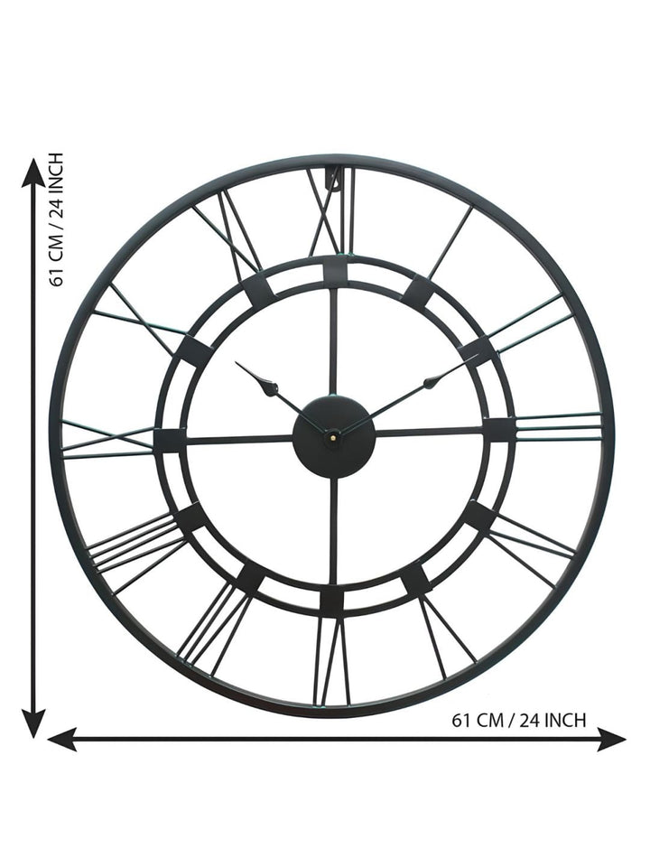 Abstract shaped wall clock