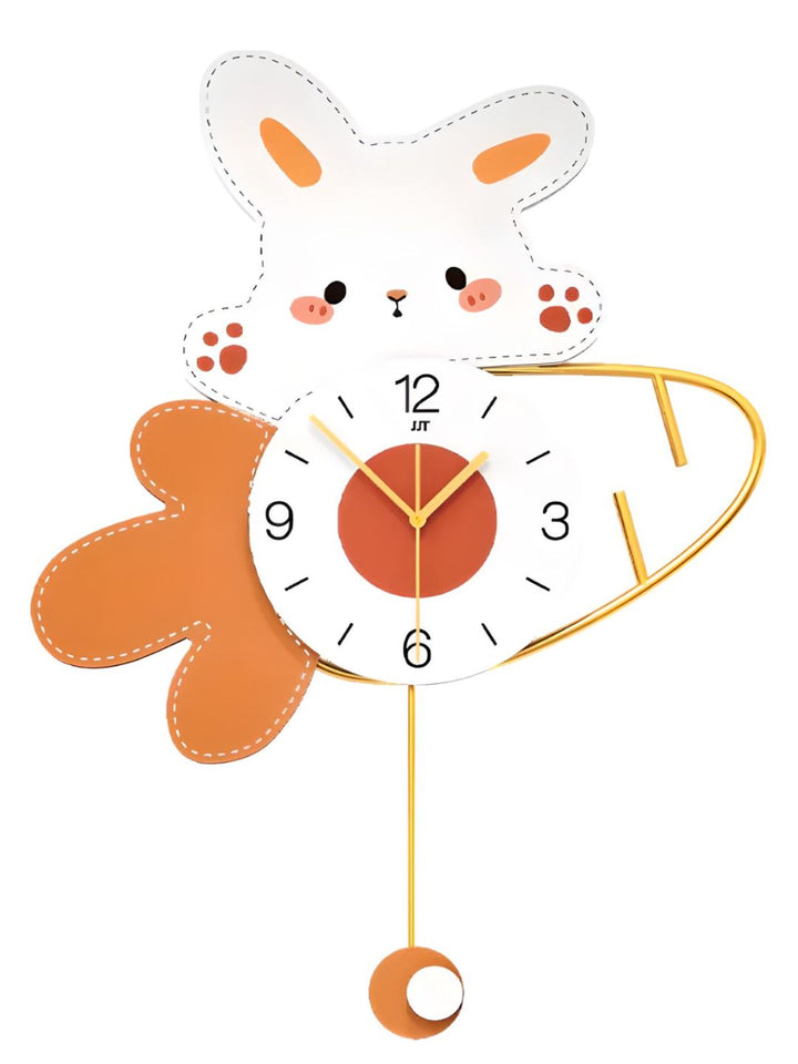 Abstract shaped wall clock