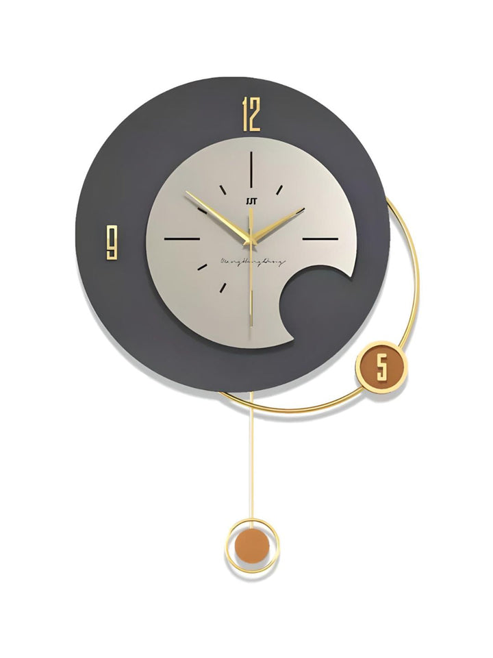 Abstract shaped wall clock