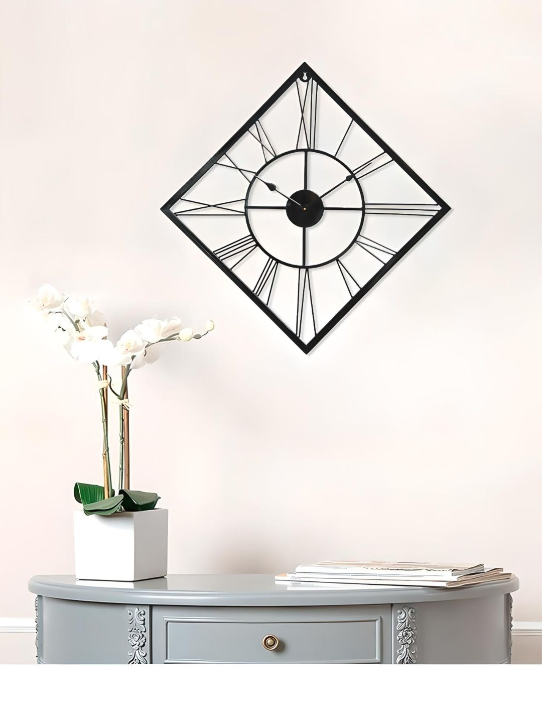 Abstract shaped wall clock