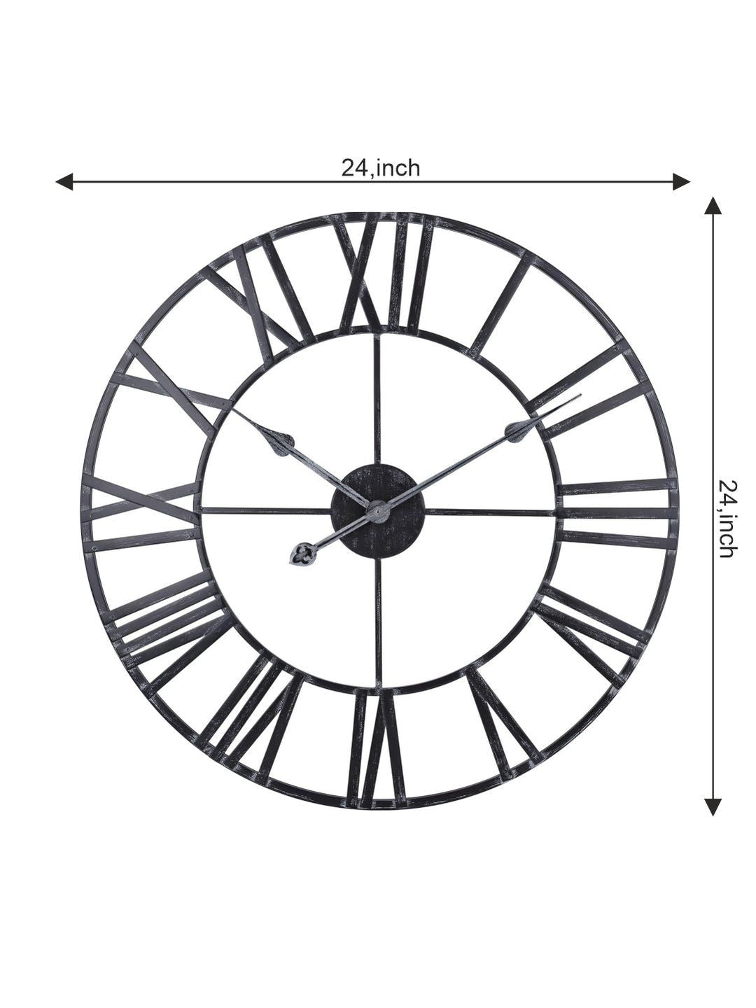 Abstract shaped wall clock