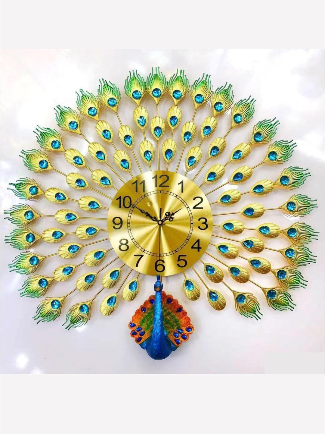 Abstract shaped wall clock