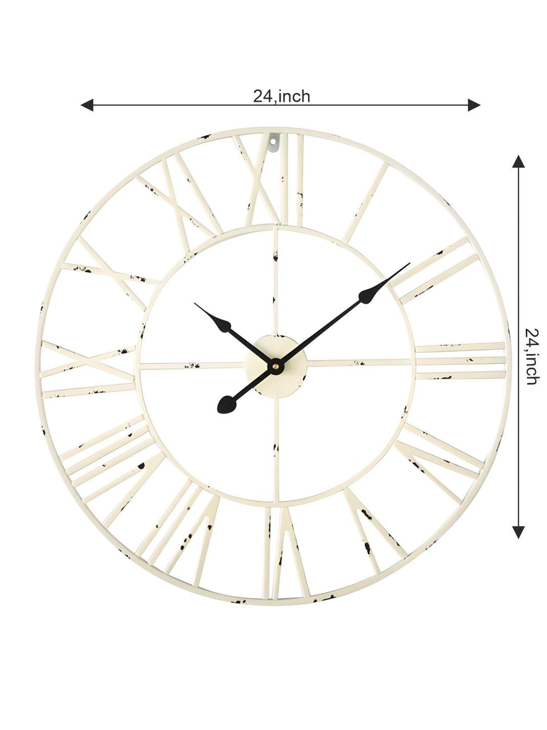 Abstract shaped wall clock