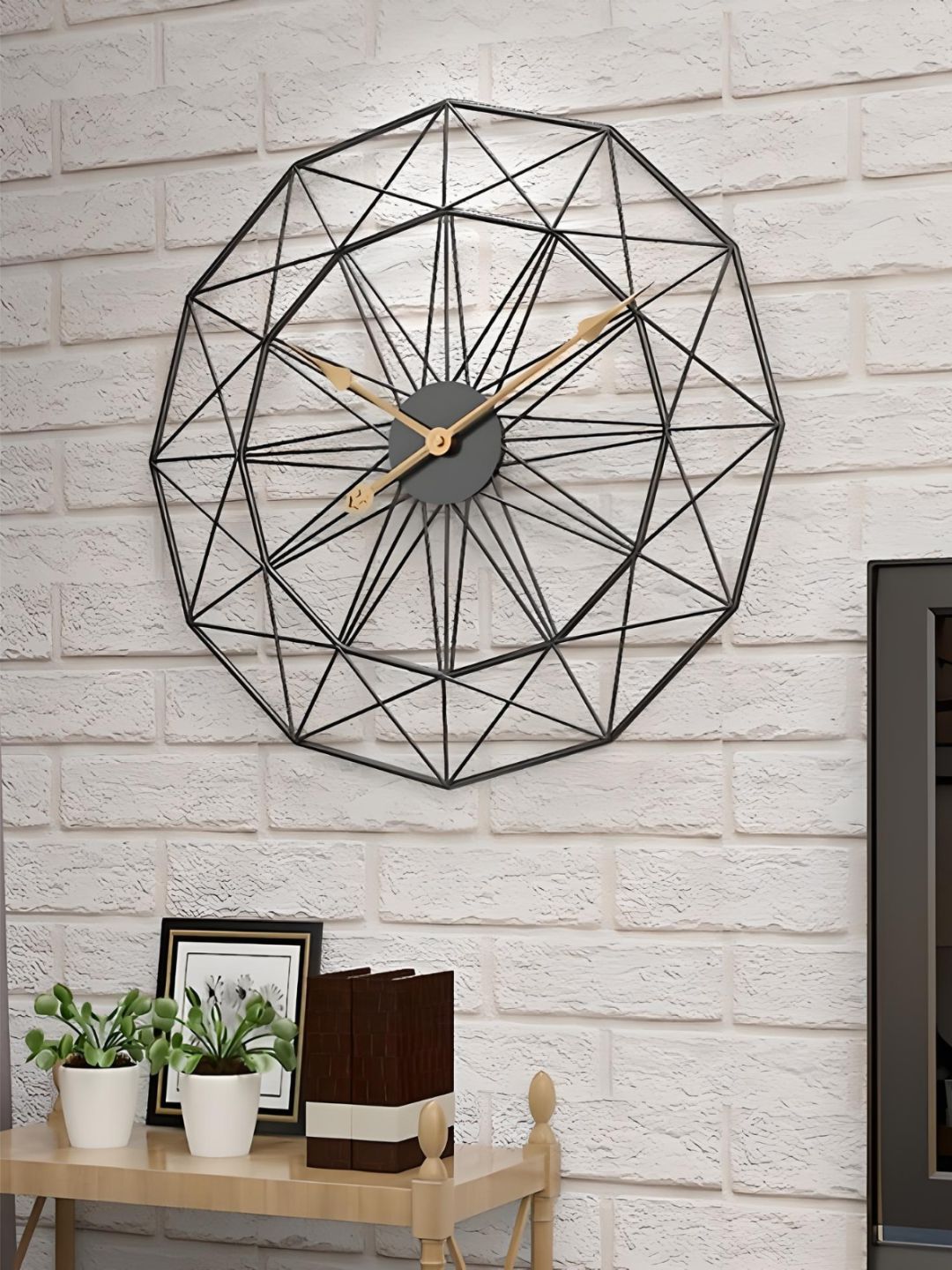 Abstract shaped wall clock