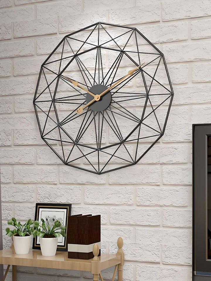 Abstract shaped wall clock