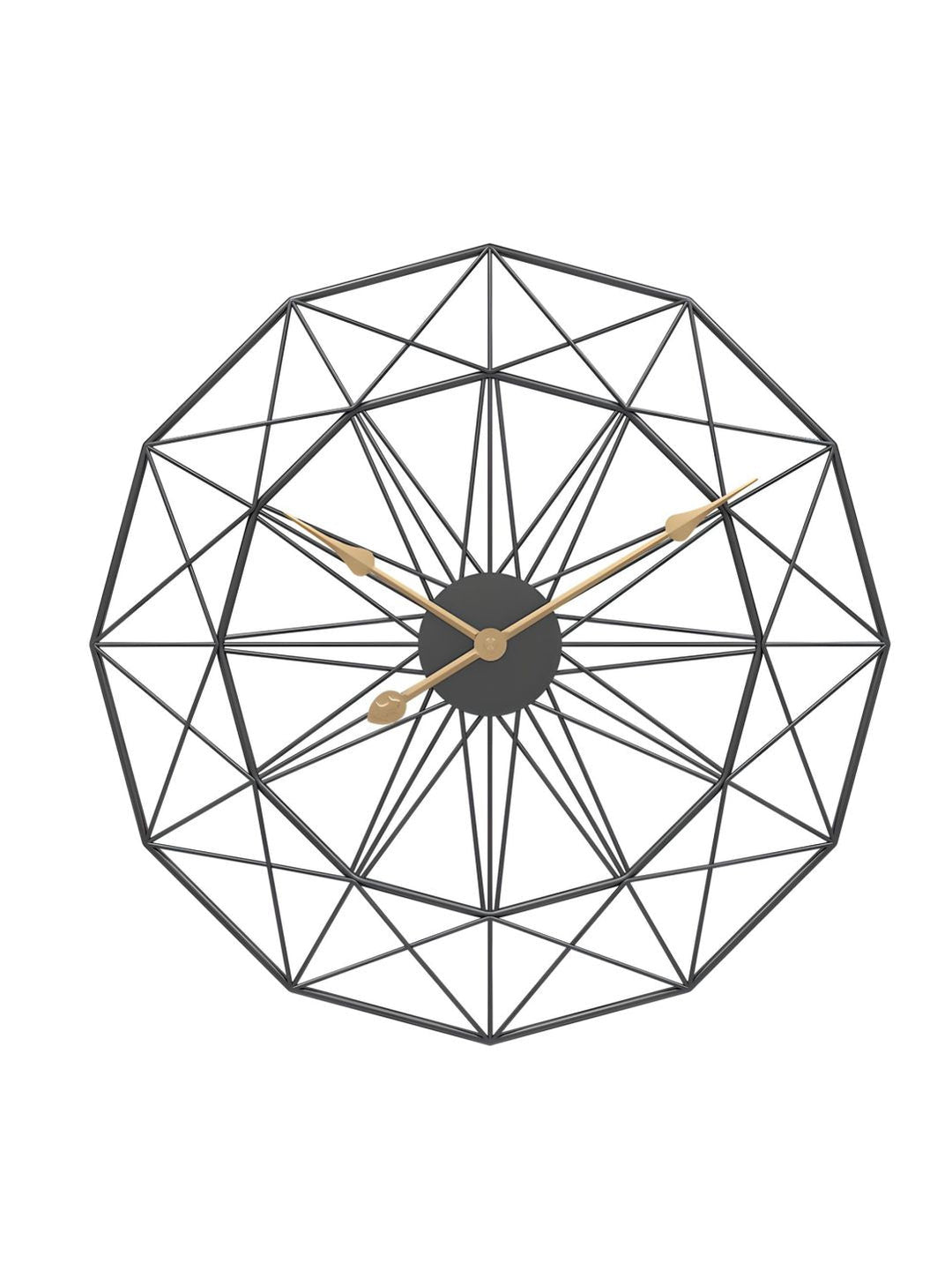 Abstract shaped wall clock