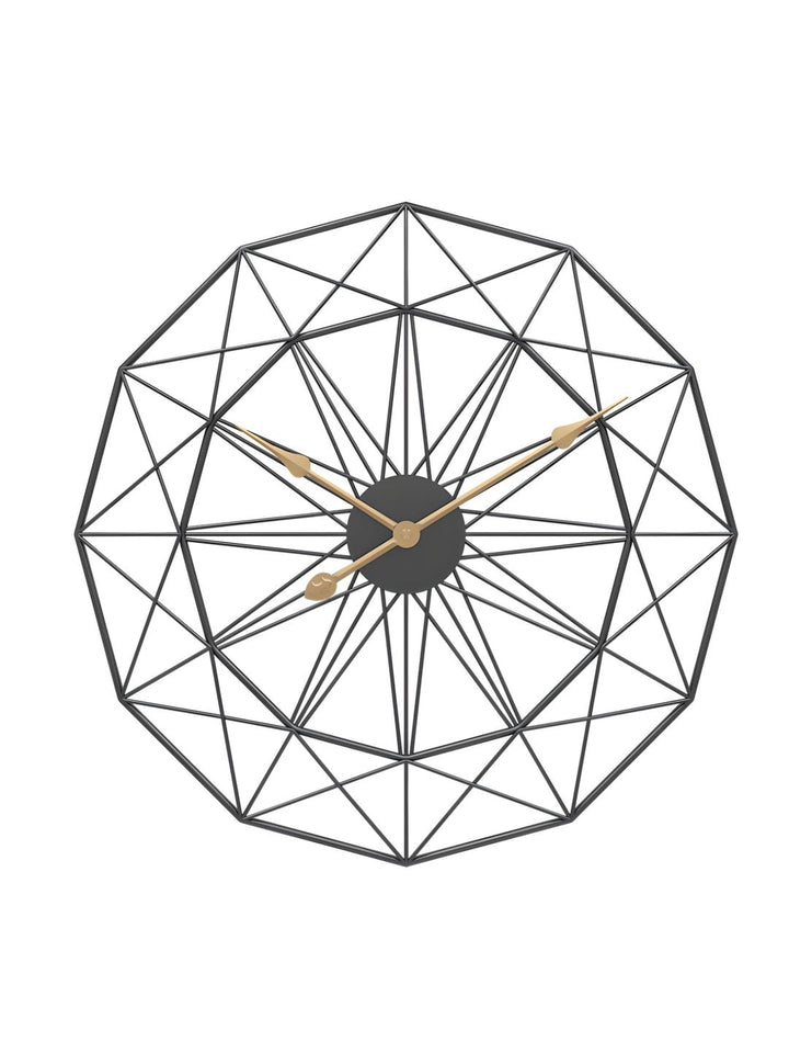 Abstract shaped wall clock