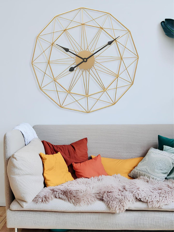Abstract shaped wall clock
