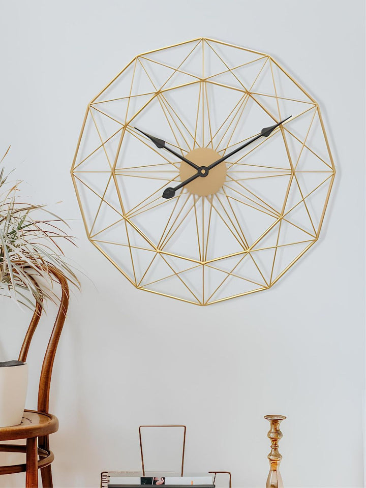 Abstract shaped wall clock