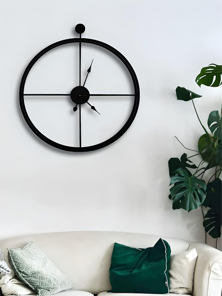 Abstract shaped wall clock