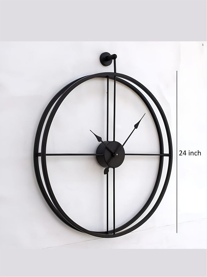 Abstract shaped wall clock