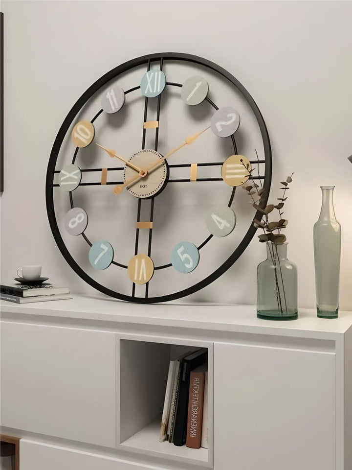 Abstract shaped wall clock