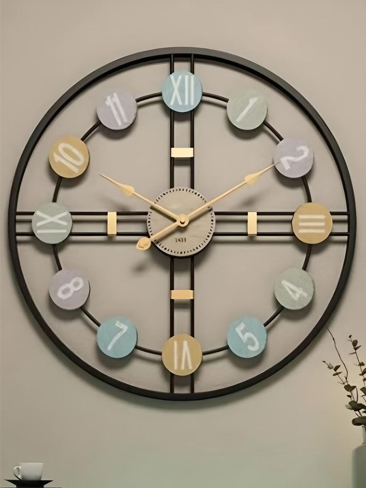 Abstract shaped wall clock
