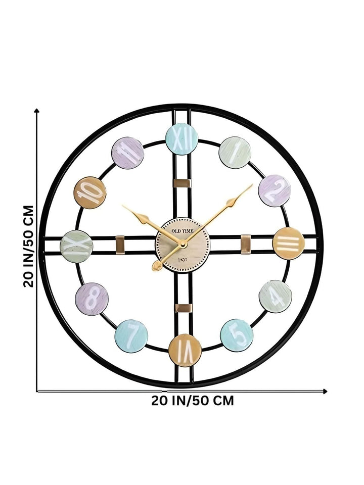 Abstract shaped wall clock