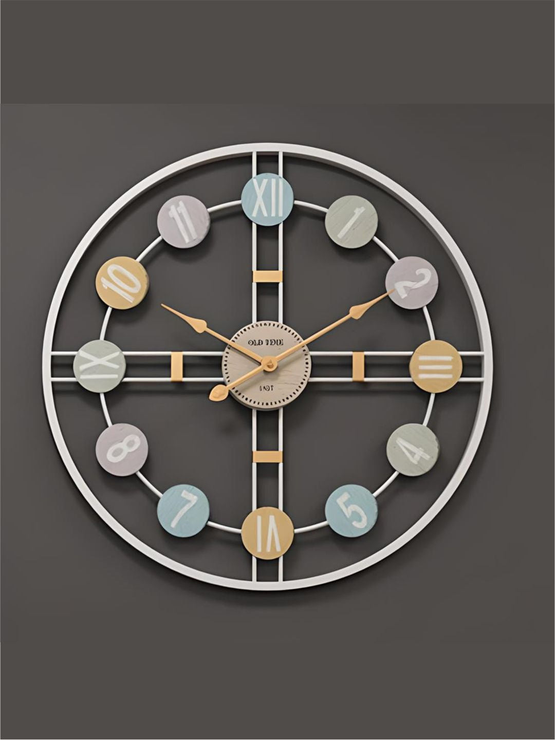 Abstract shaped wall clock