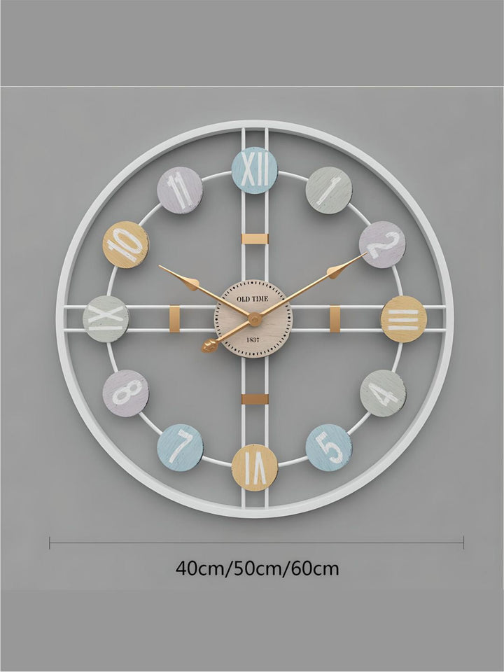 Abstract shaped wall clock