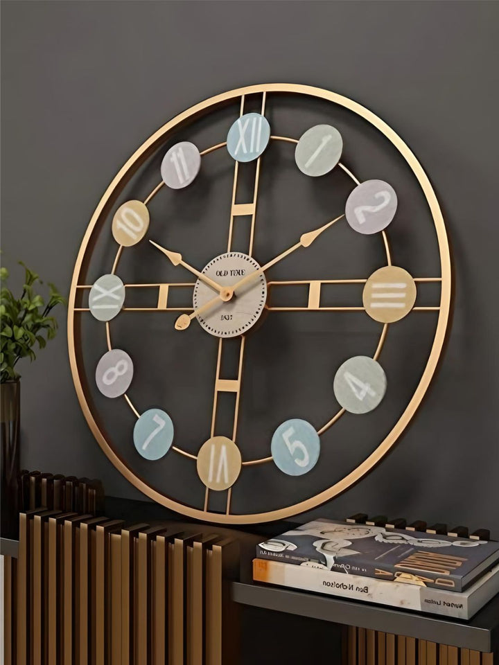 Abstract shaped wall clock